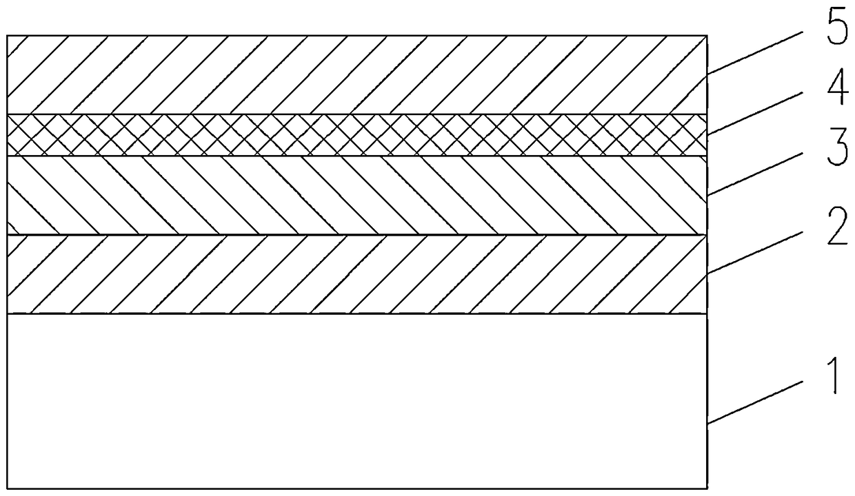 Preparation method of light trapping glass for thin film solar cell