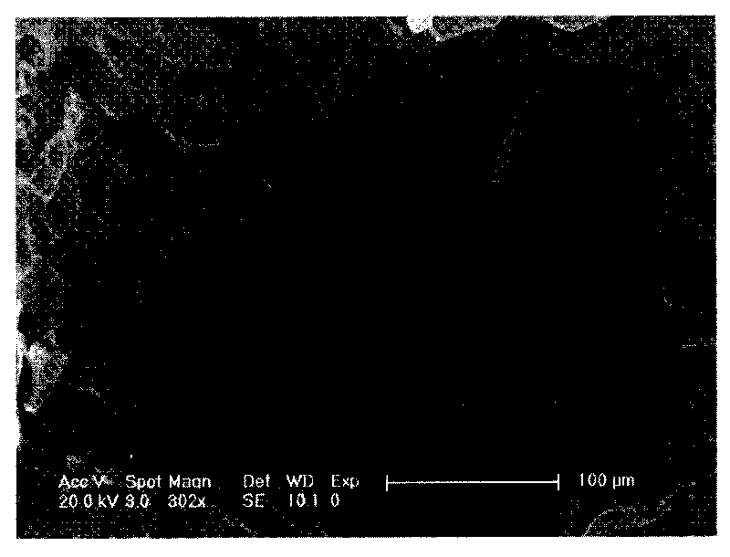 Method for preparing tissue engineering scaffold by pore forming of directional soluble fibres