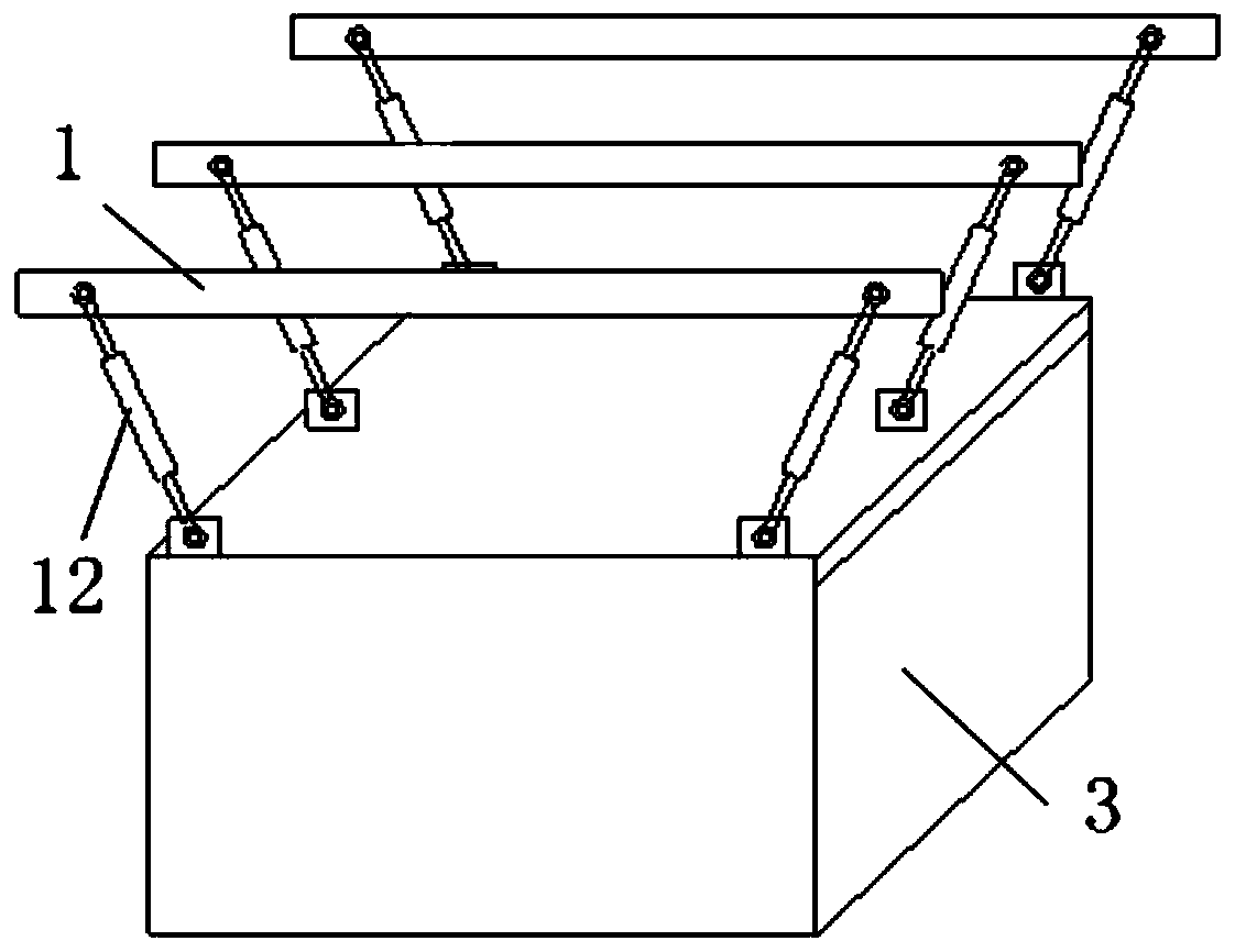 Transformer damping and denoising device and installation method thereof