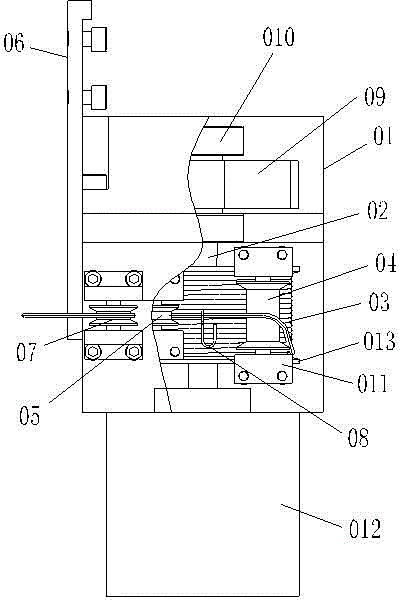 Stumpage diameter at breast height accurate real-time automatic measuring device