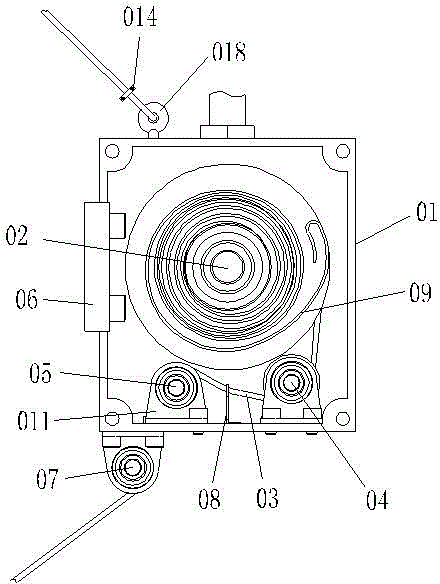 Stumpage diameter at breast height accurate real-time automatic measuring device