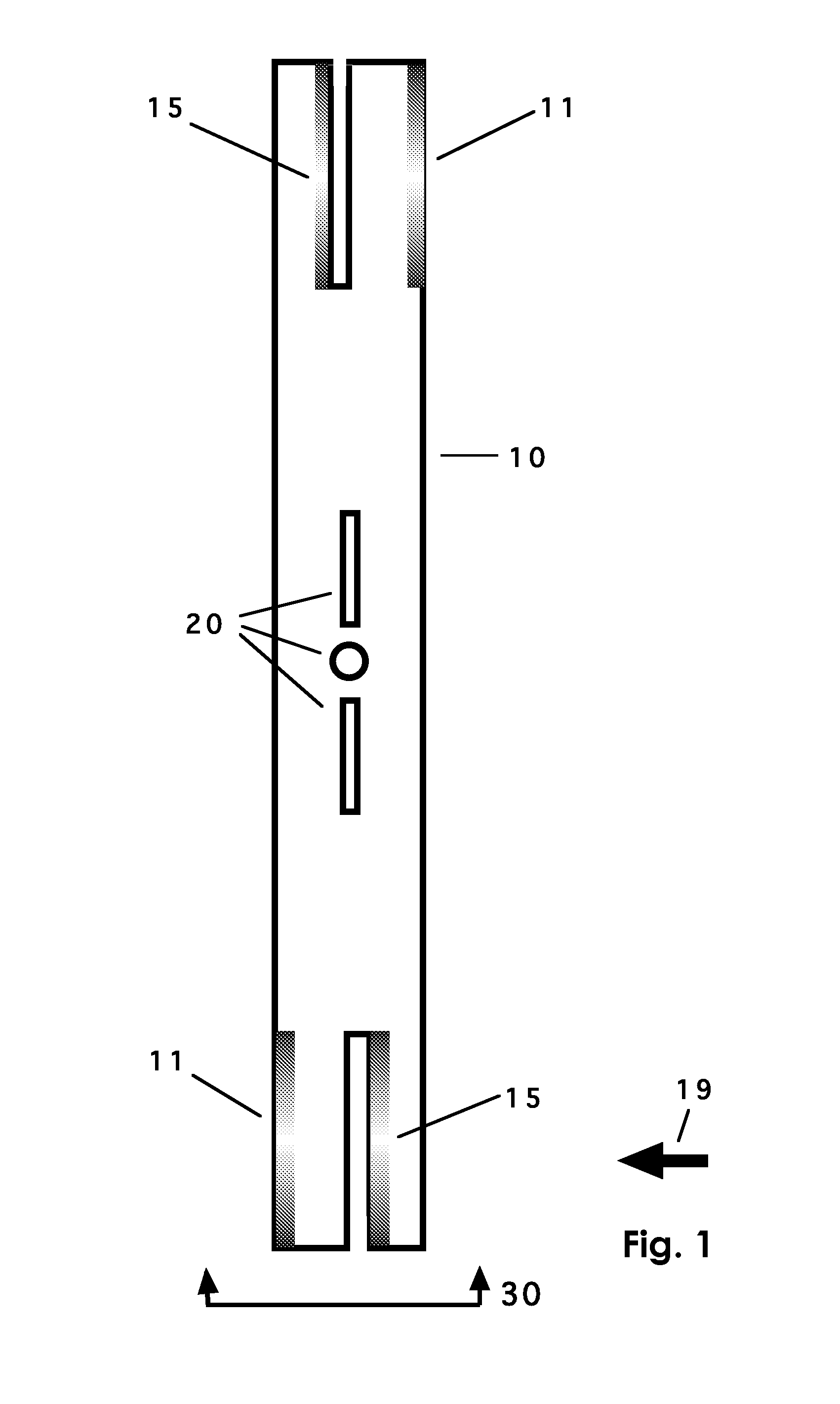 Rotary mower blade integrating aerodynamic elements.