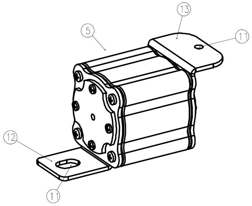 Power input assembly for high-power low-voltage SVG and APF