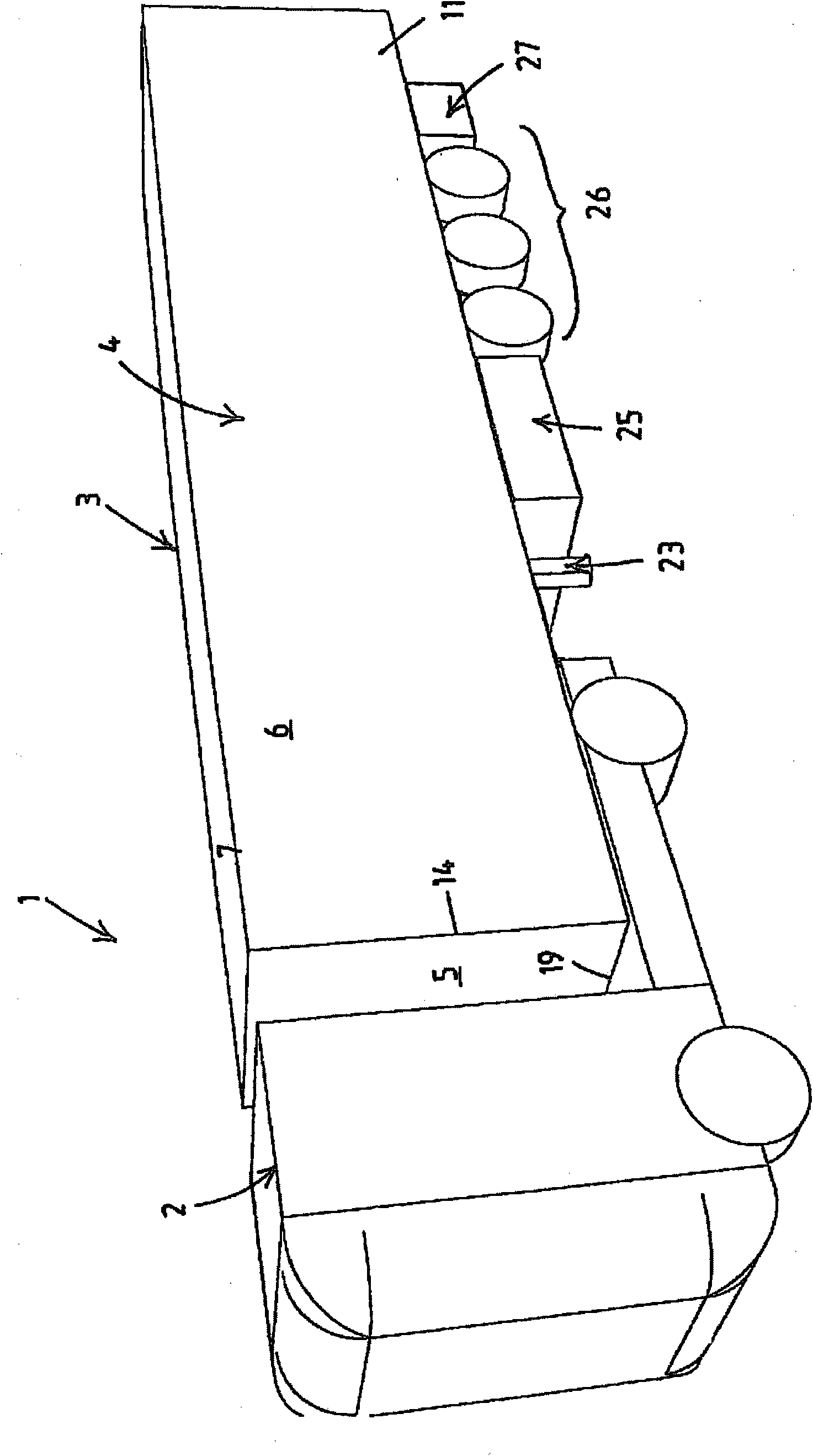 Side skirt for a pulled vehicle