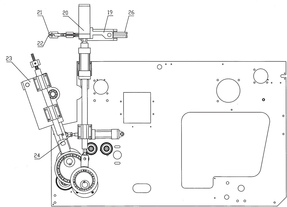 Fully-automatic high-speed bag making machine