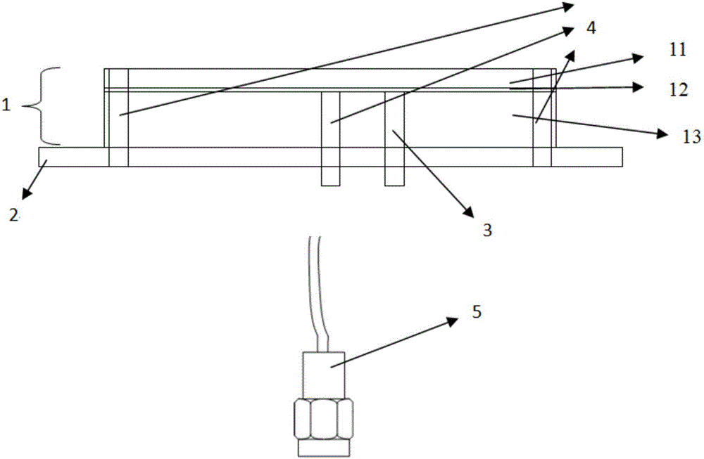 Minitype broadband circularly polarized antenna