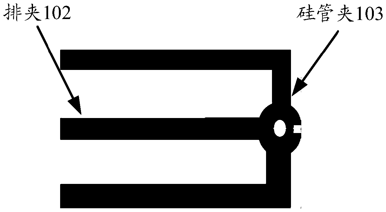 An electrode wire threading device and method