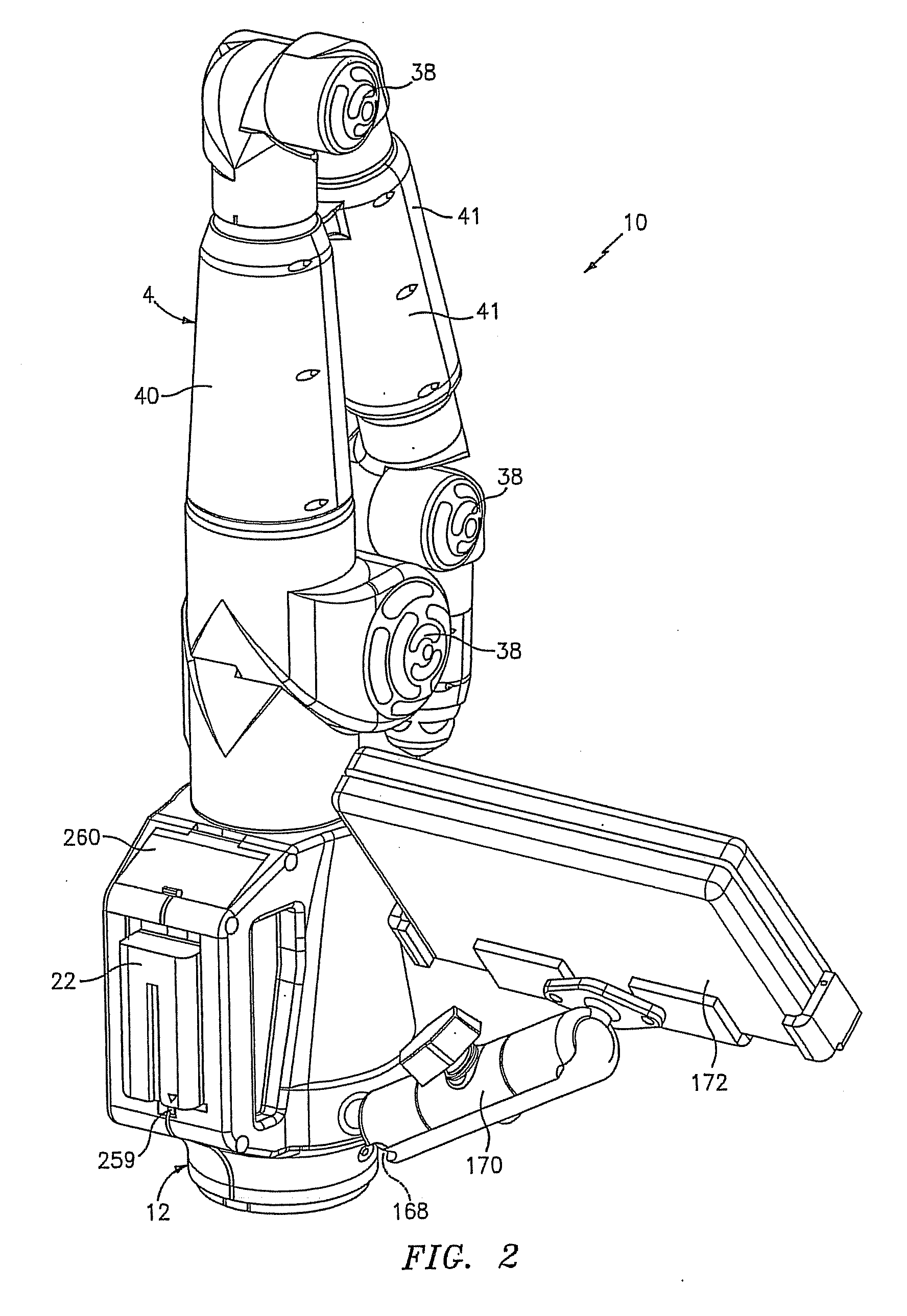 Portable coordinate measurement machine with integrated line laser scanner