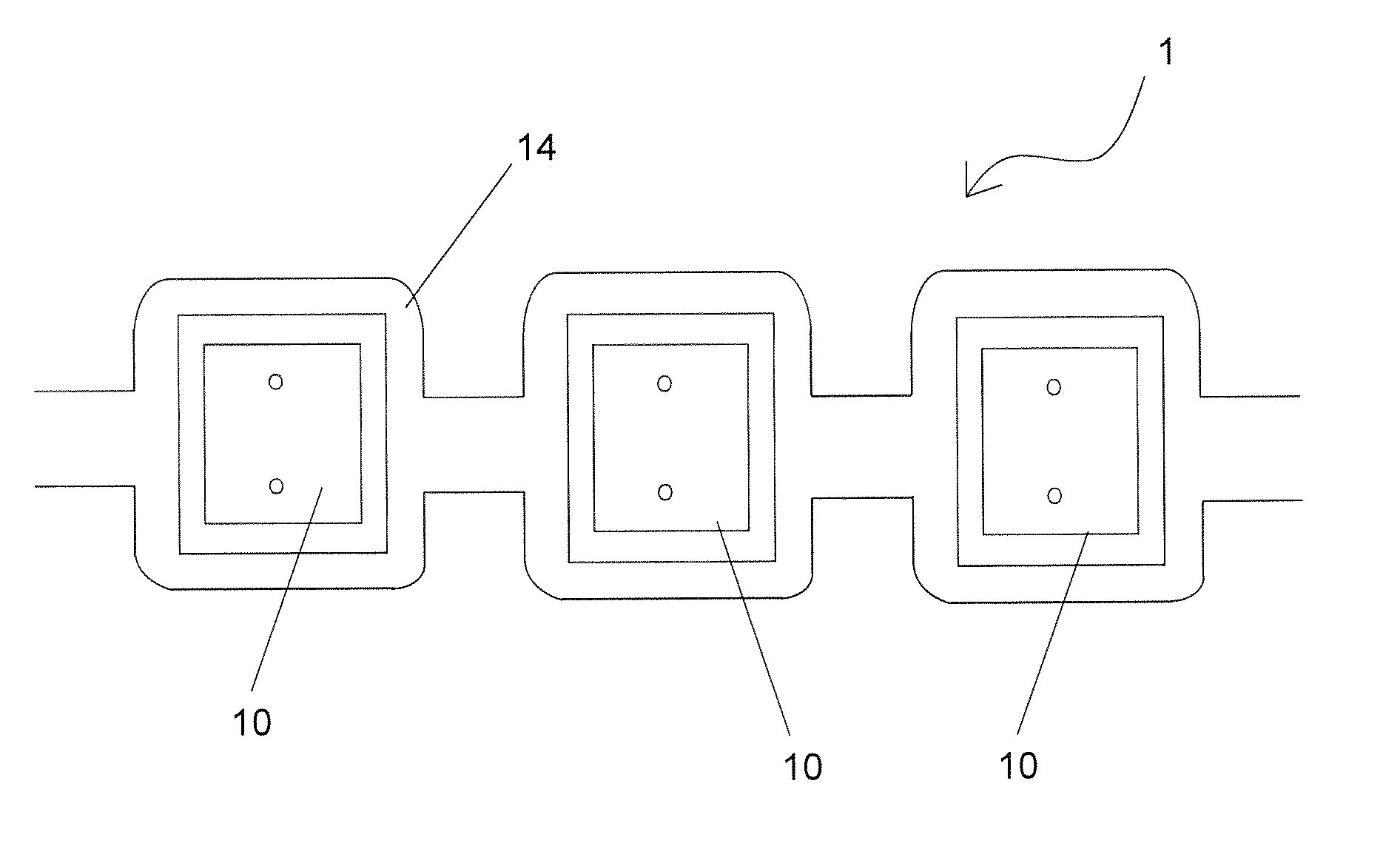 Thin planar biological sensor