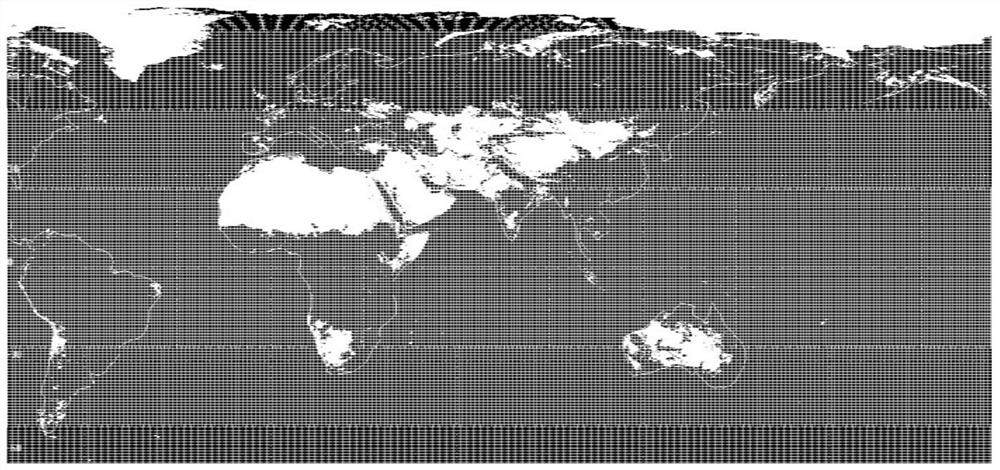 Service region scheduling method and system of low-orbit constellation satellite communication system