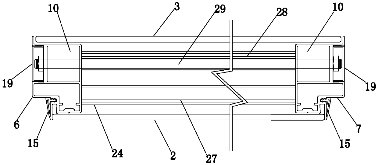 Quick-assembling combined door plate