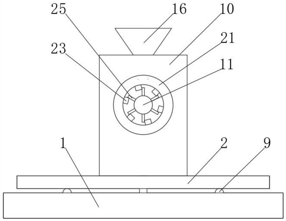 Cone volume formula derivation demonstration device for primary school mathematics teaching