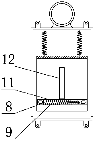 Anti-falling device applied to vertical lifting elevator