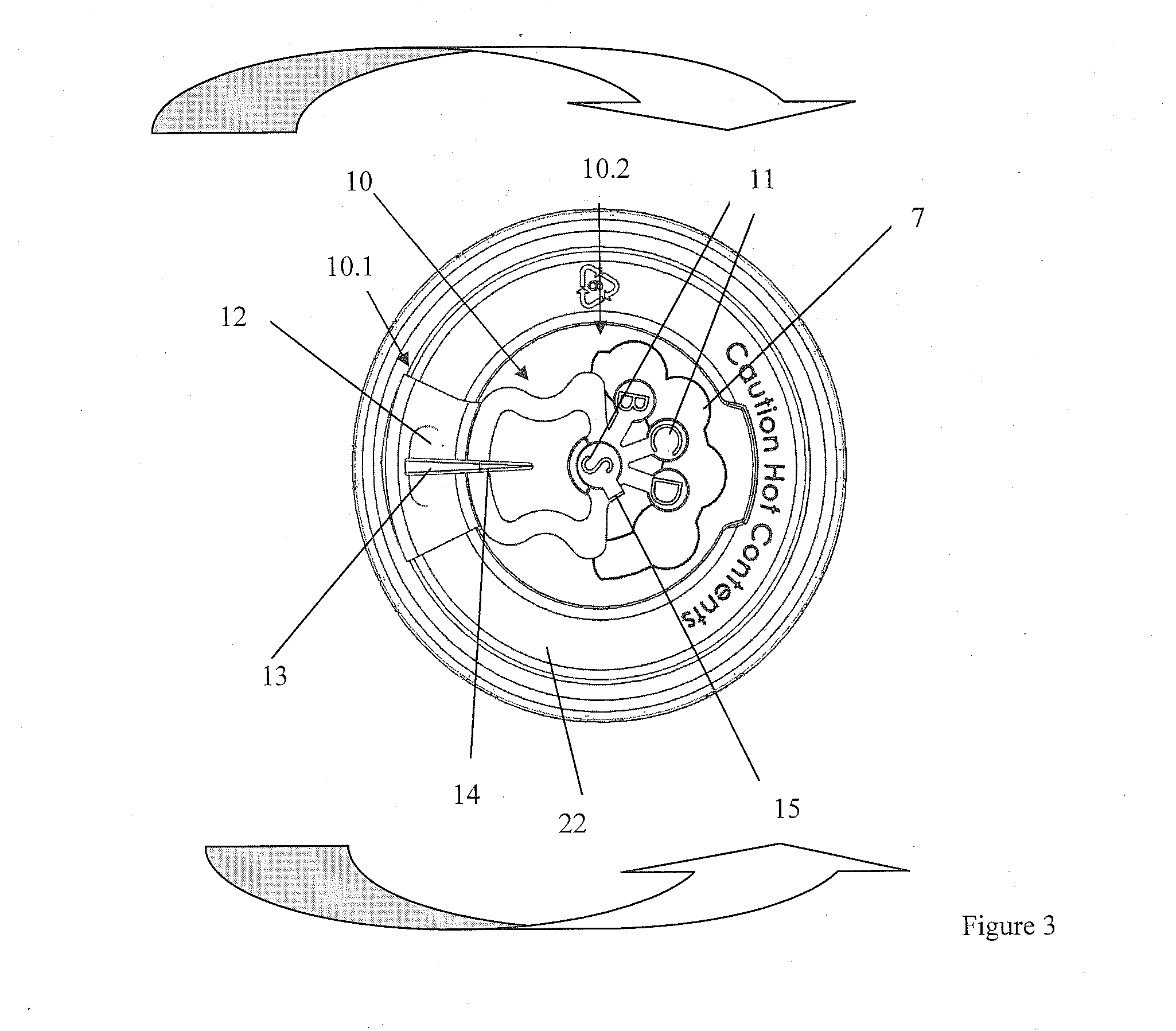 Lid for a container with a slider