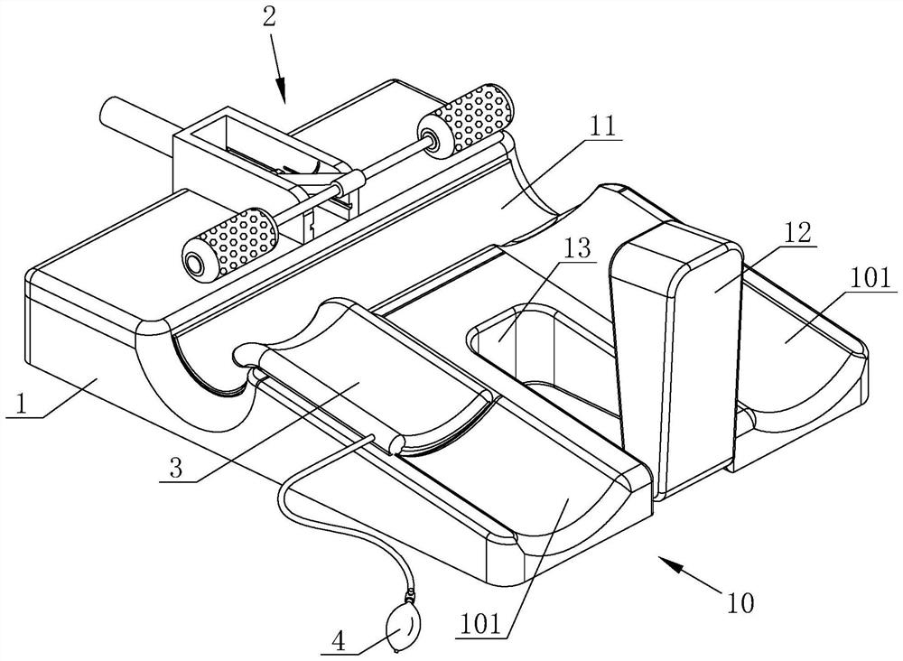 Foot pillow for preventing pressure injury