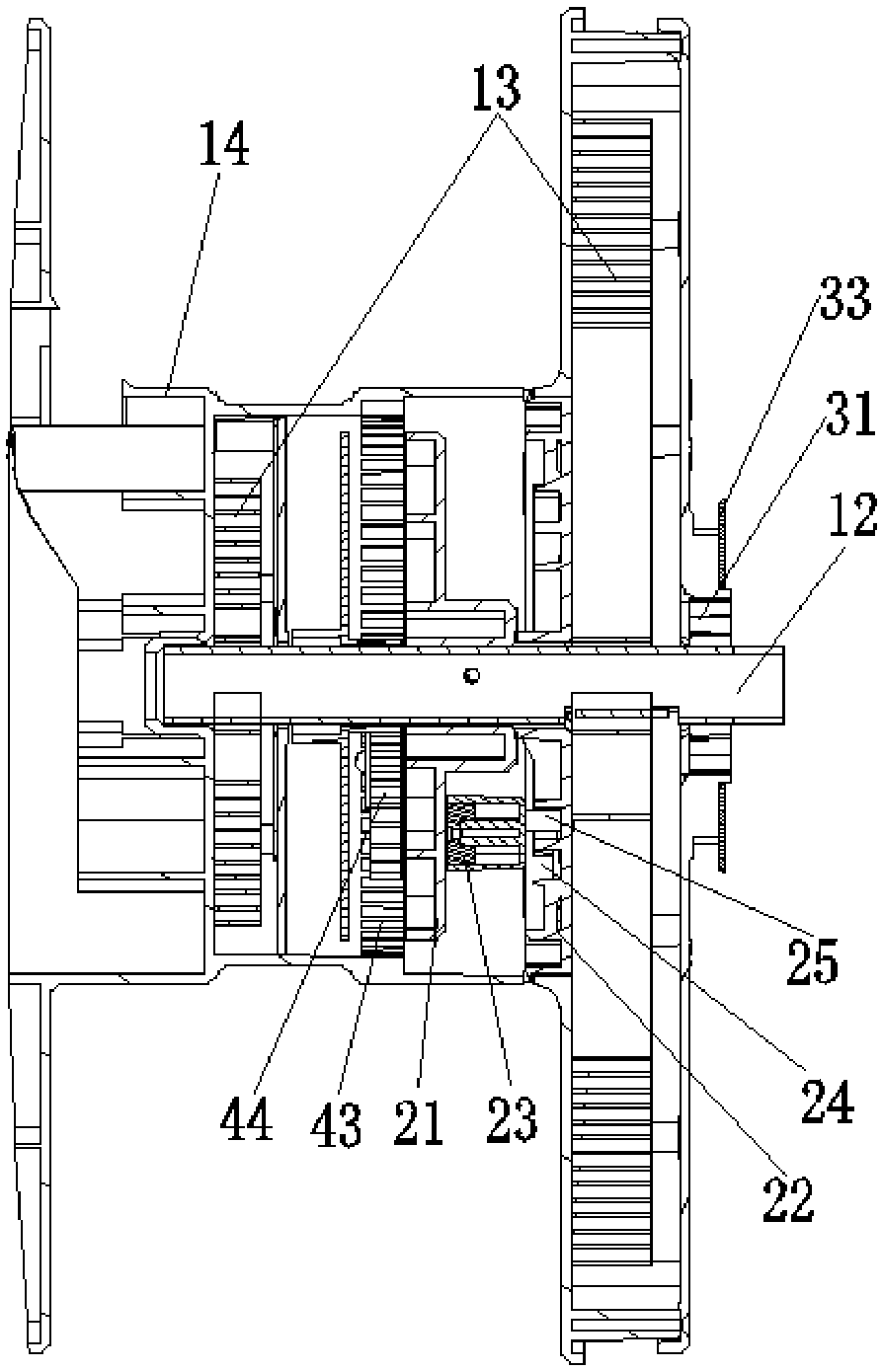 Double-spring type winding equipment