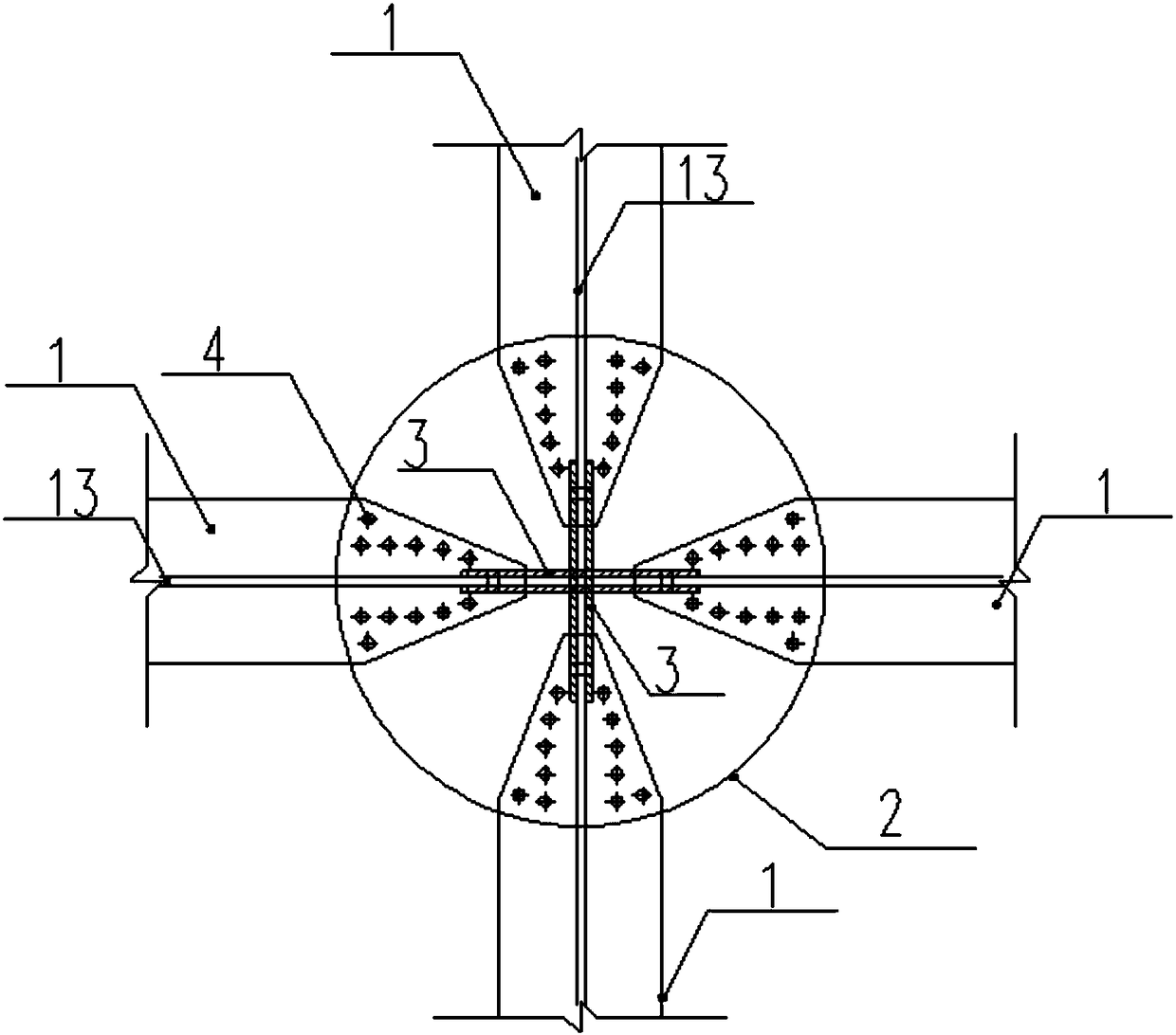 Reinforced aluminum alloy joint for connecting plates