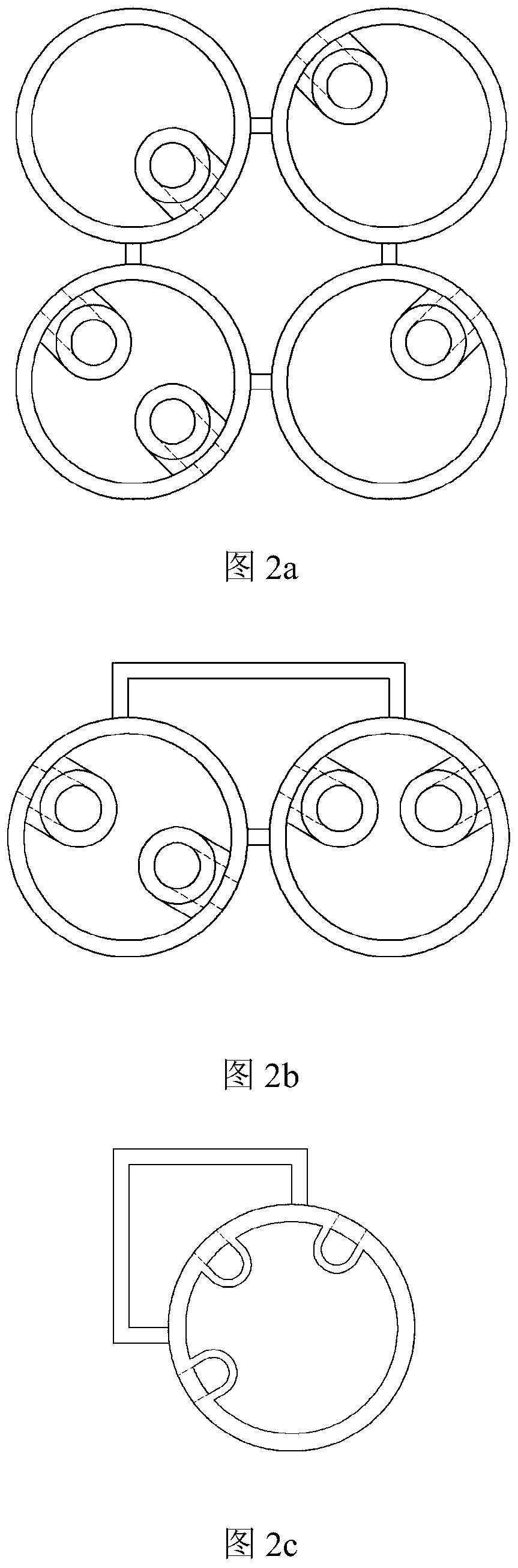 A sub-channel flow sampling device and method