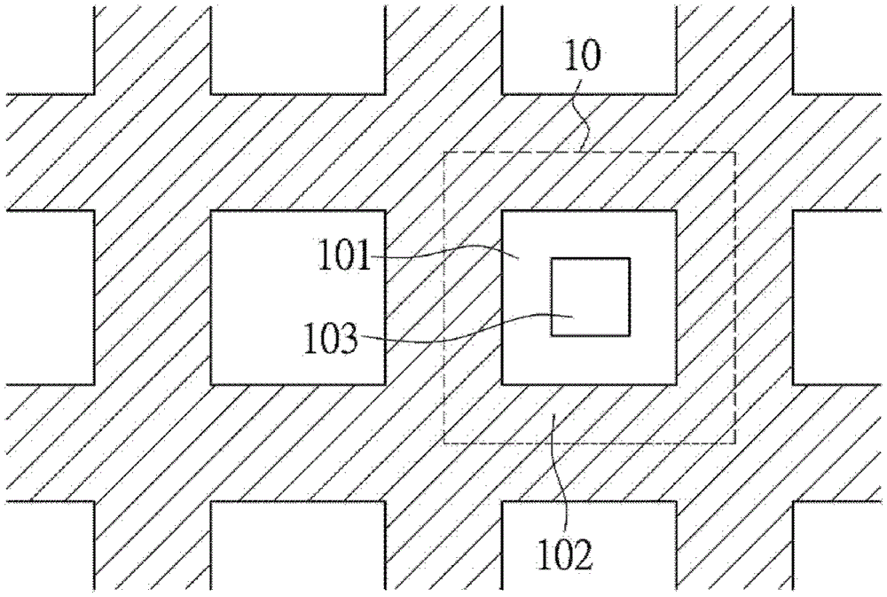 Closed trench power semiconductor element and manufacturing method thereof