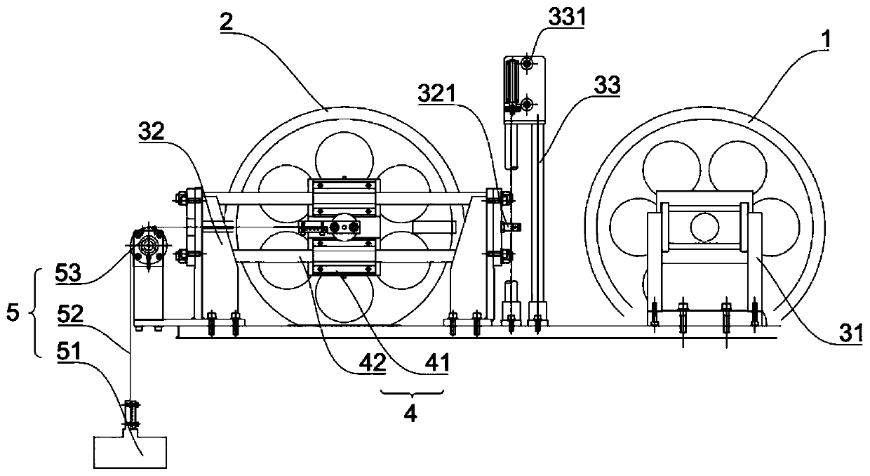 Straightening mechanism and flat pipe cutting device