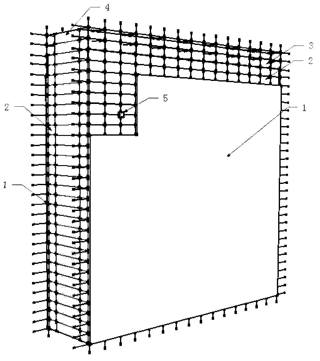 On-site concrete shear wall structure with permanent heat insulation formwork and construction process of on-site concrete shear wall structure