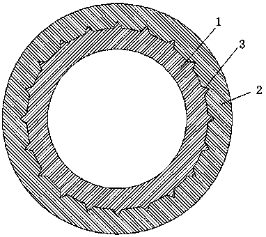 Break-resistant ceramic cup and manufacturing process thereof