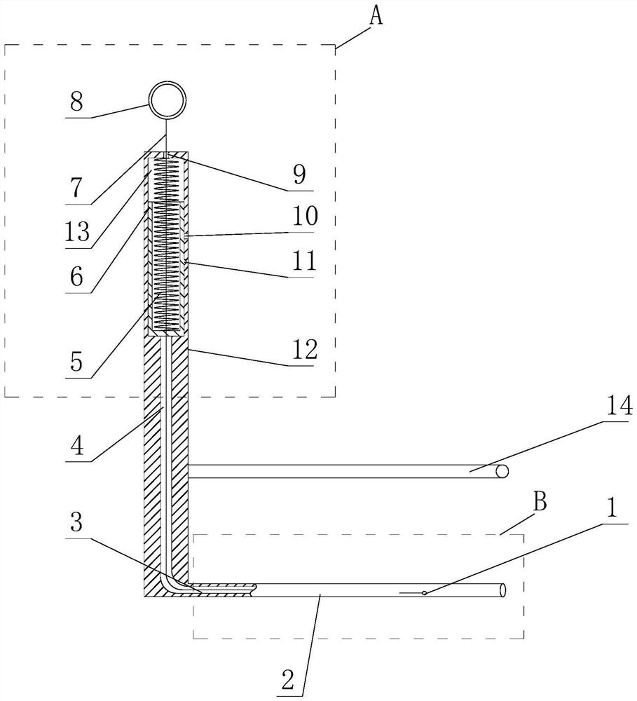 Pulling aid for fixing lens loop between sclera layers for seamless posterior chamber type intraocular lens and using method of pulling aid