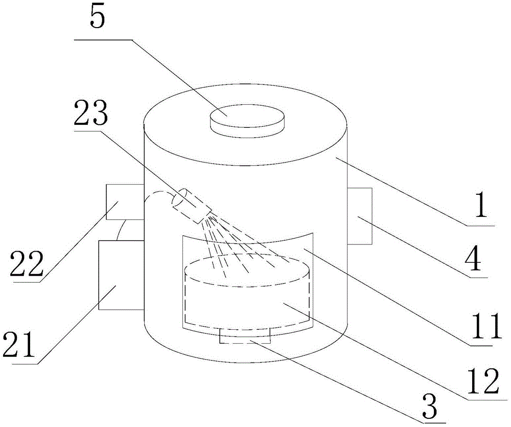 Mobile-terminal-based soil type identification apparatus