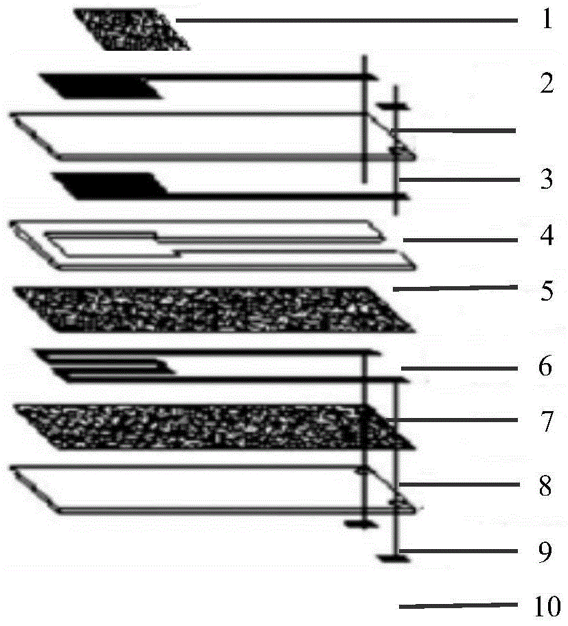 A kind of vehicle vehicle exhaust gas sensor outer electrode protective layer and preparation method