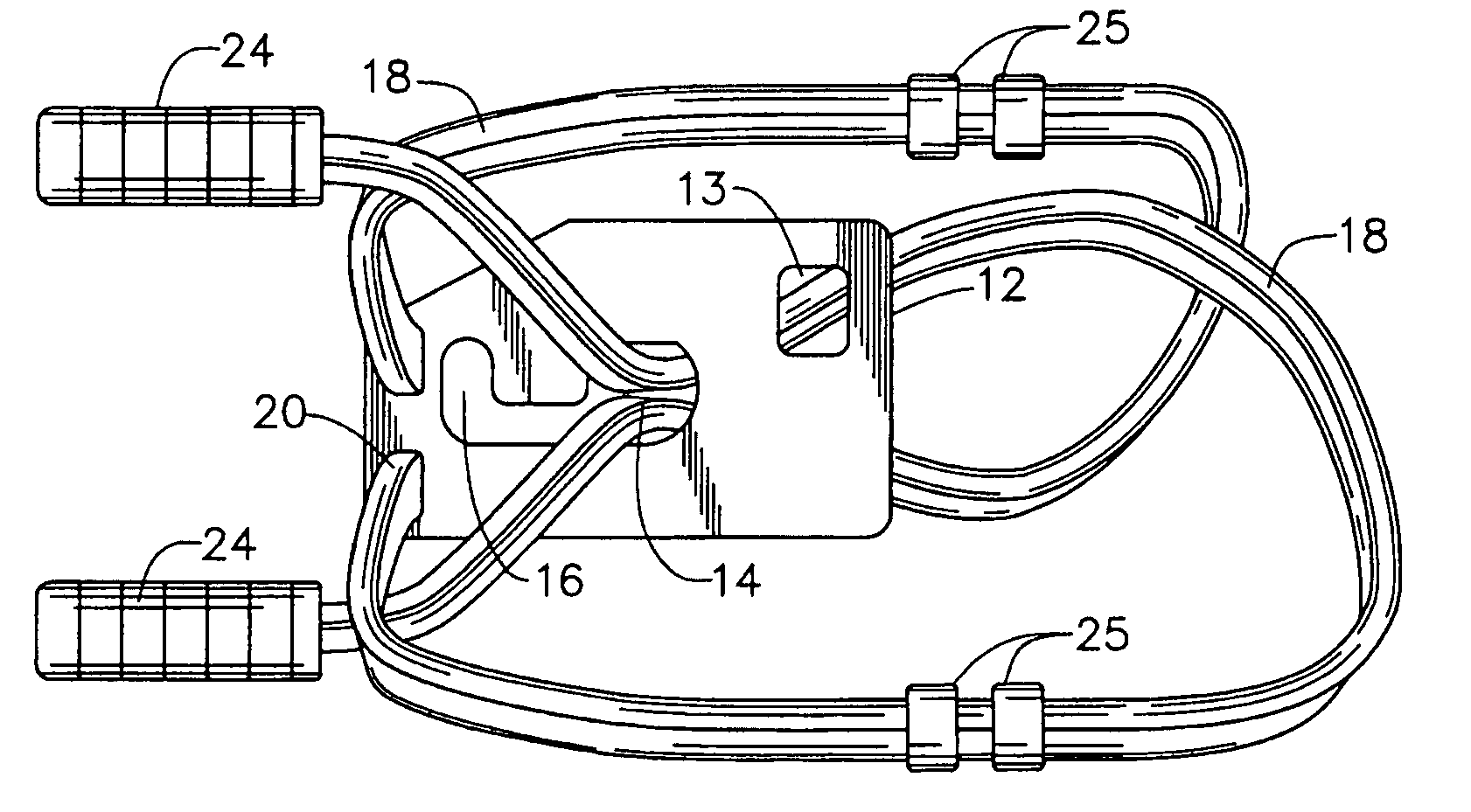 Scuba tank lock assembly