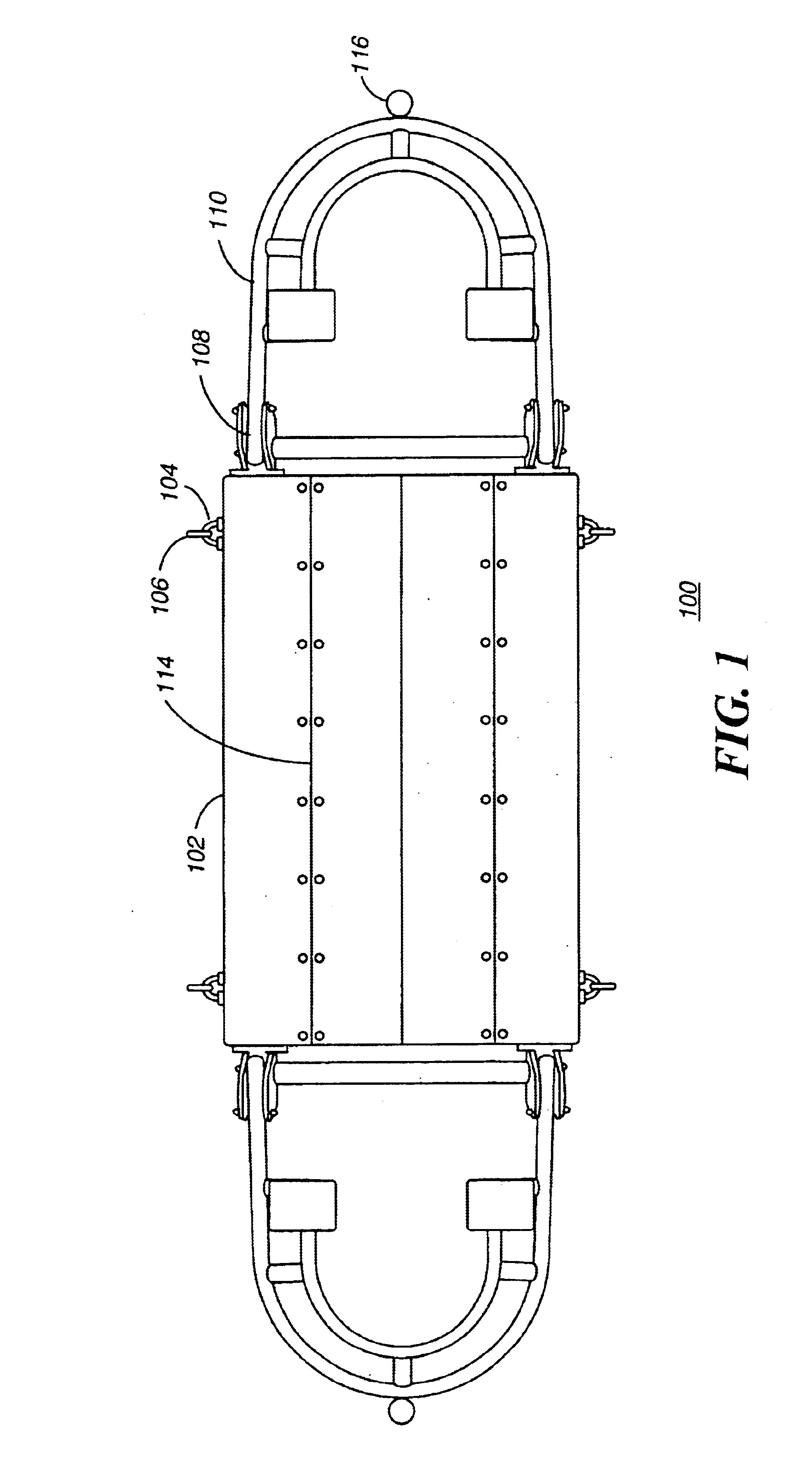 Cart for transport of personnel and material in a hazardous environment