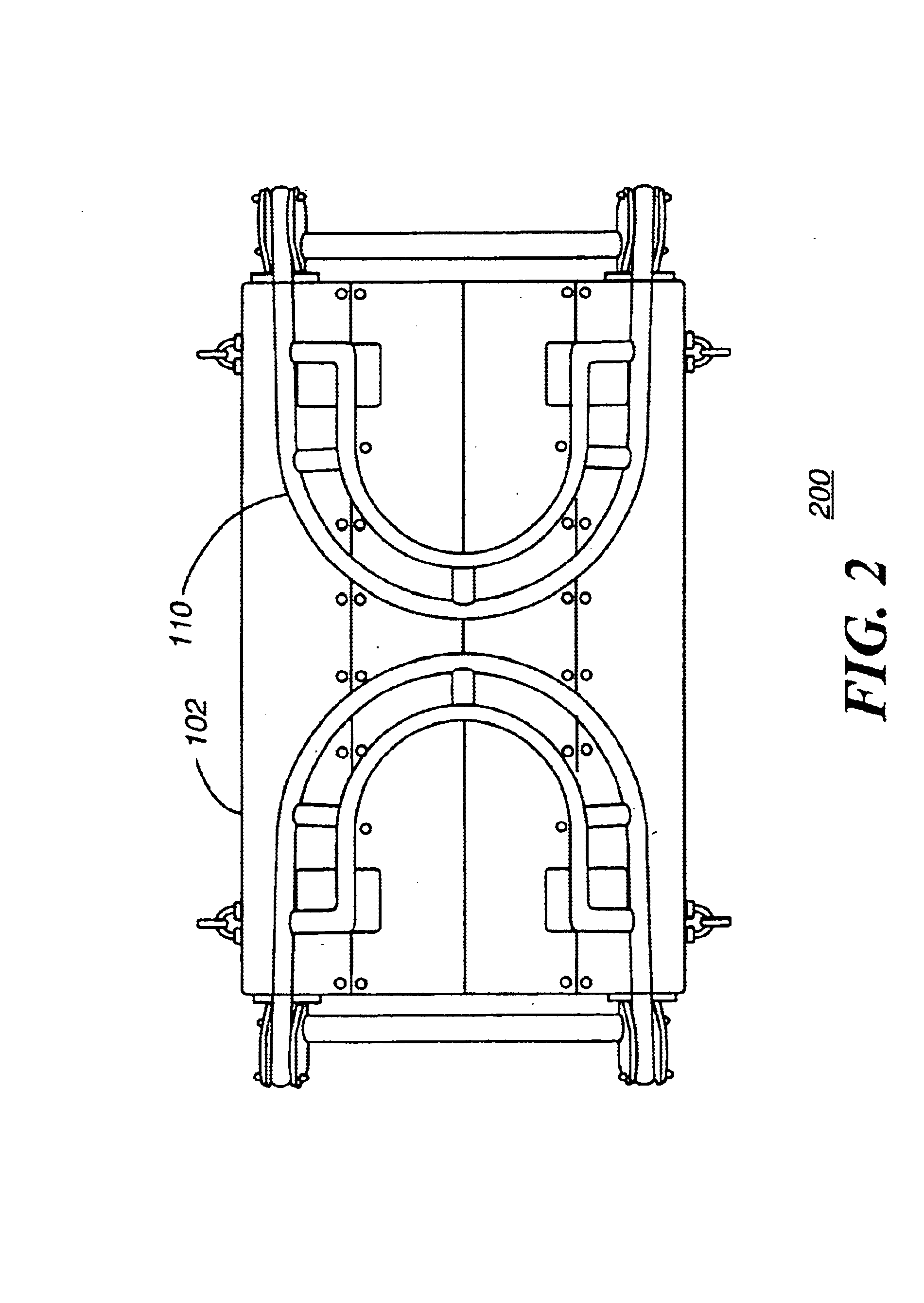 Cart for transport of personnel and material in a hazardous environment