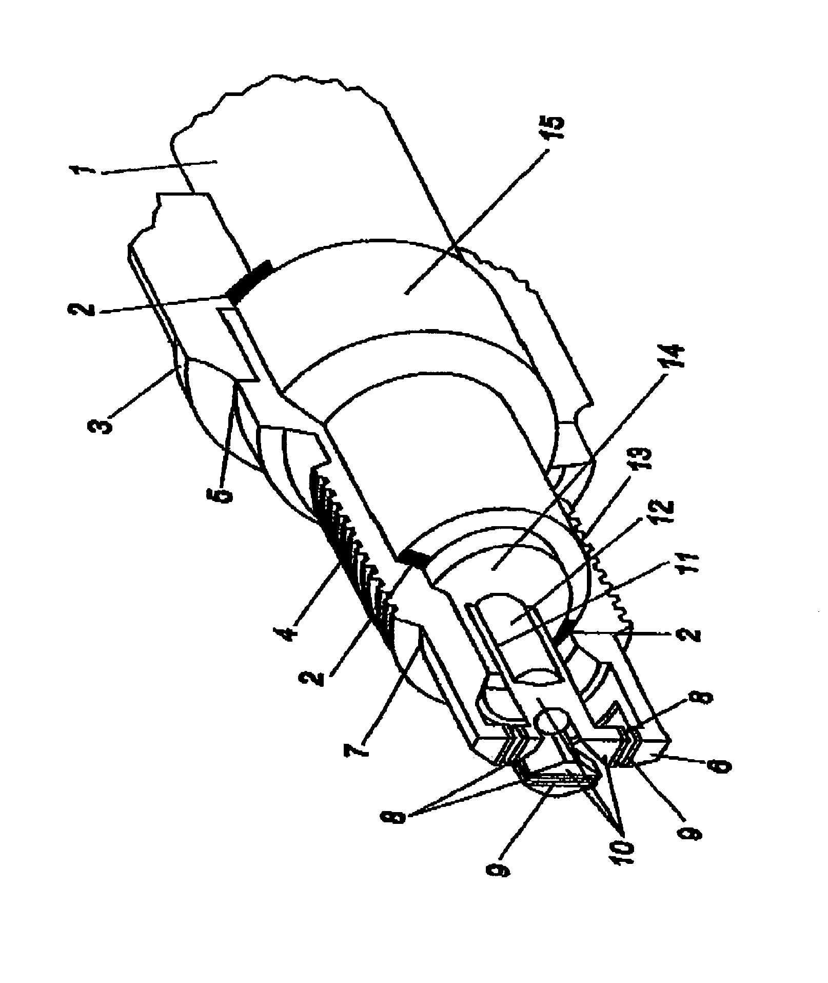 Spark plug of an internal combustion engine