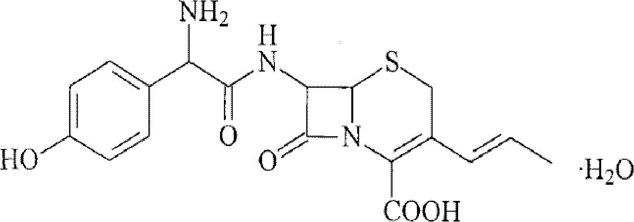 Granules comprising cefprozil lipidosome and preparation method thereof