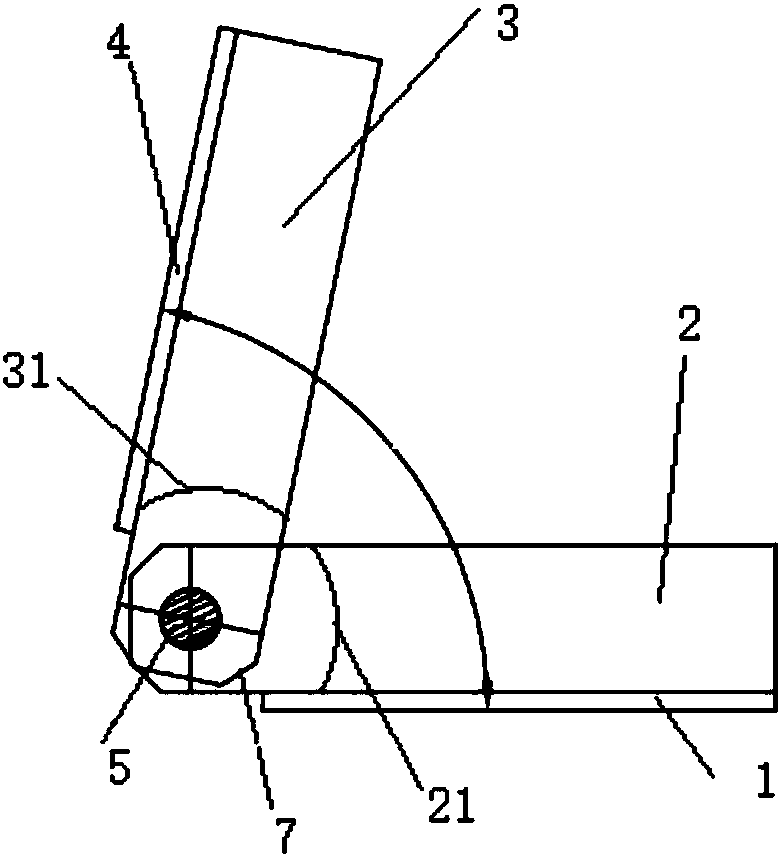 Hull steel fabrication sample plate positioning tool