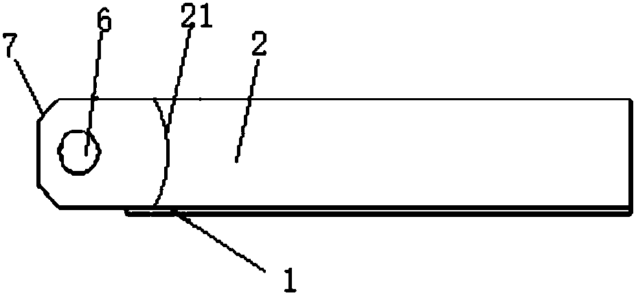 Hull steel fabrication sample plate positioning tool