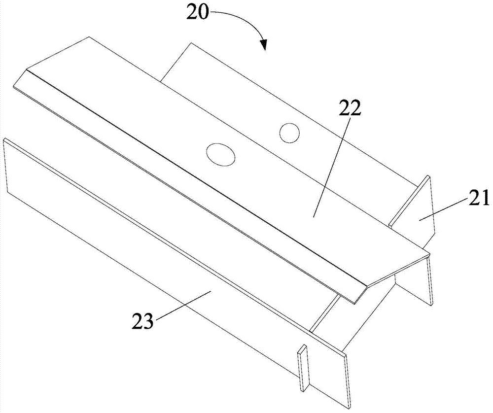 Packing box for air conditioner accessories and packing method thereof