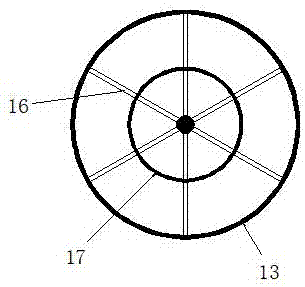 Discharging device for zinc oxide particle production