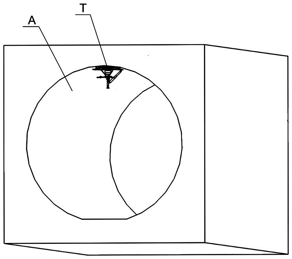 Tunnel adhered marine organism cleaning executing device