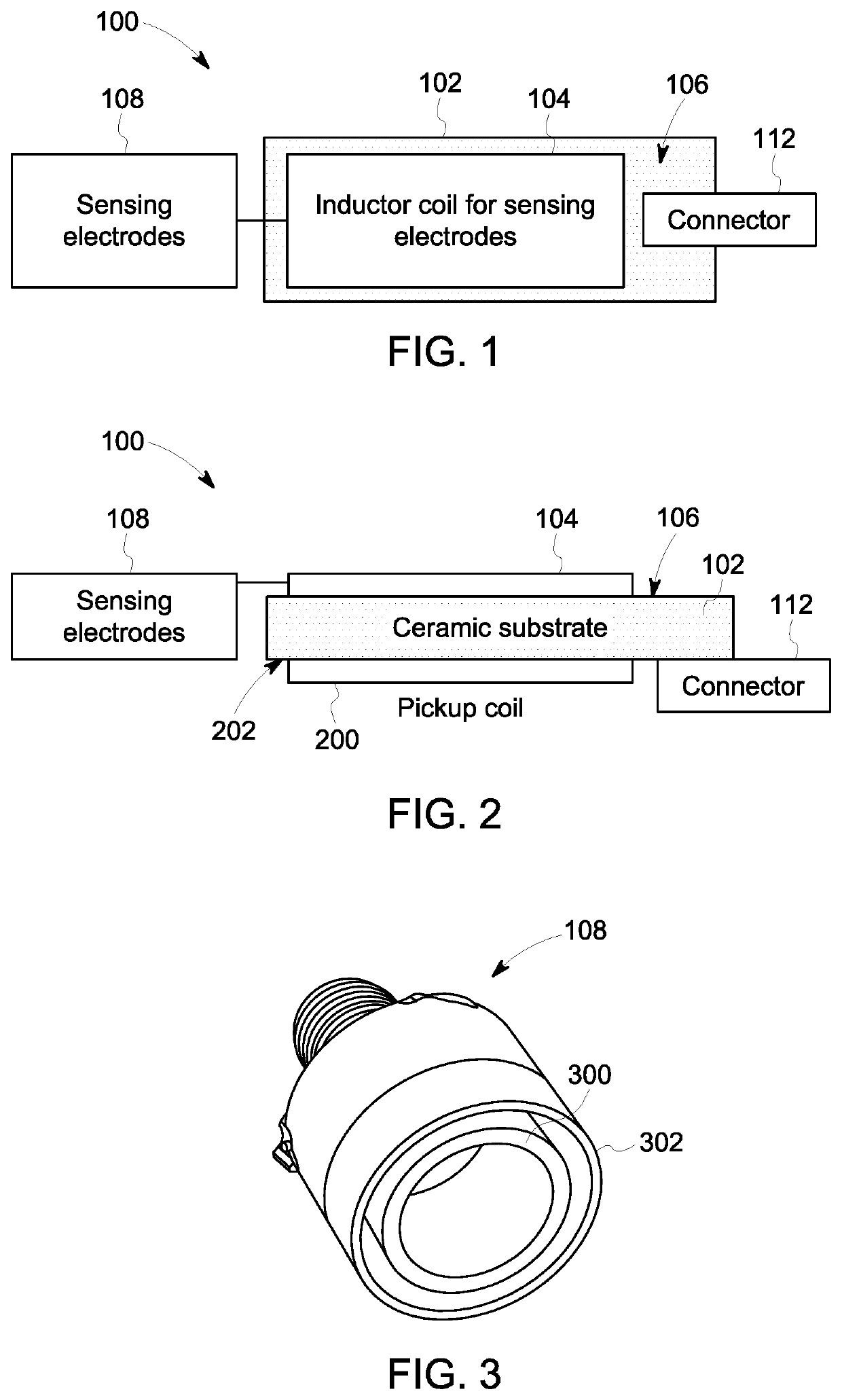 Resonant sensor probe assembly