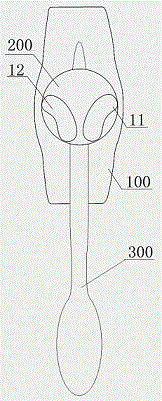 Auxiliary tableware for the disabled