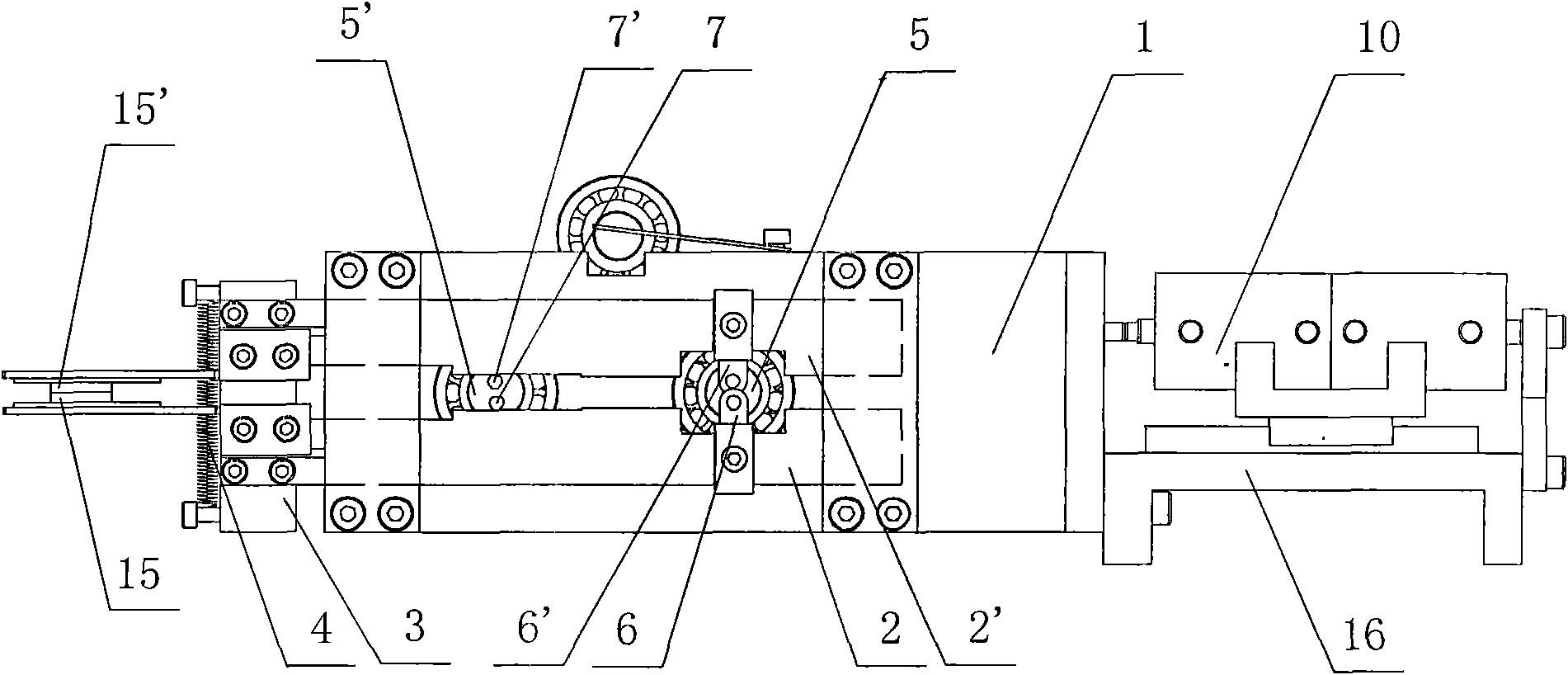 Voltage-stabilizing driving device of wire twister