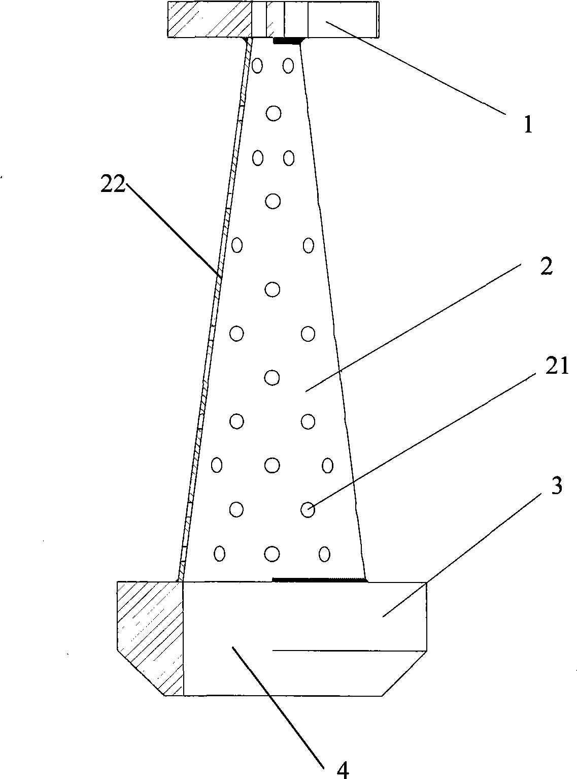 Drilling tool filter screen for realizing protection of internal wall of drilling tool