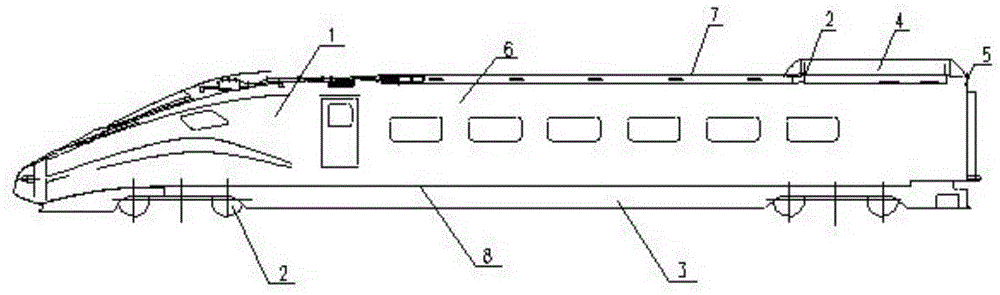 Sand-proof railway vehicle