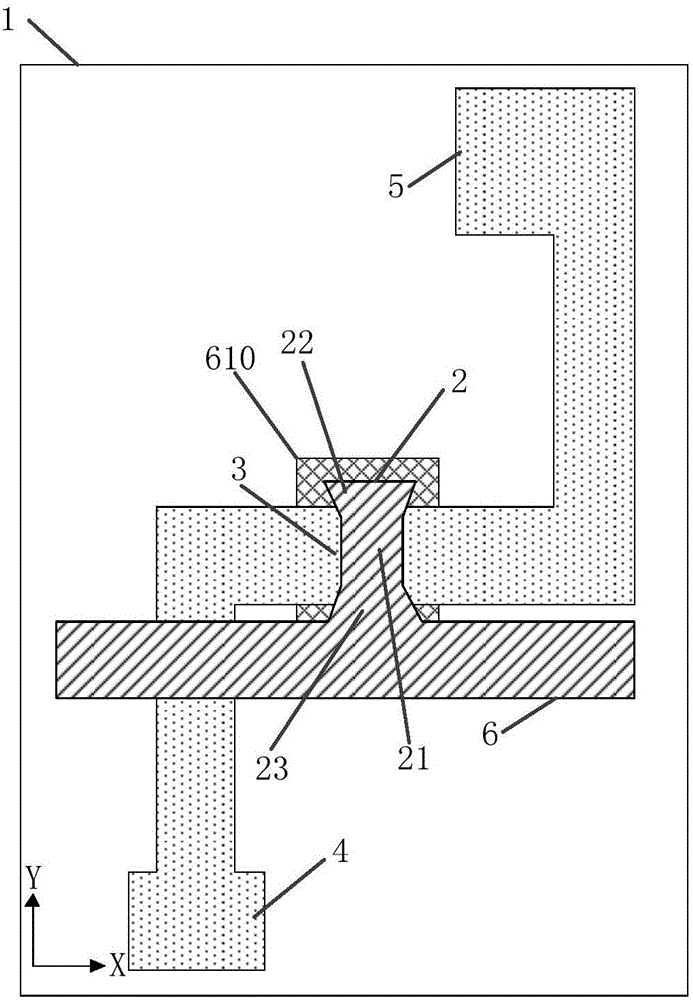 Thin film transistor, array substrate and display device