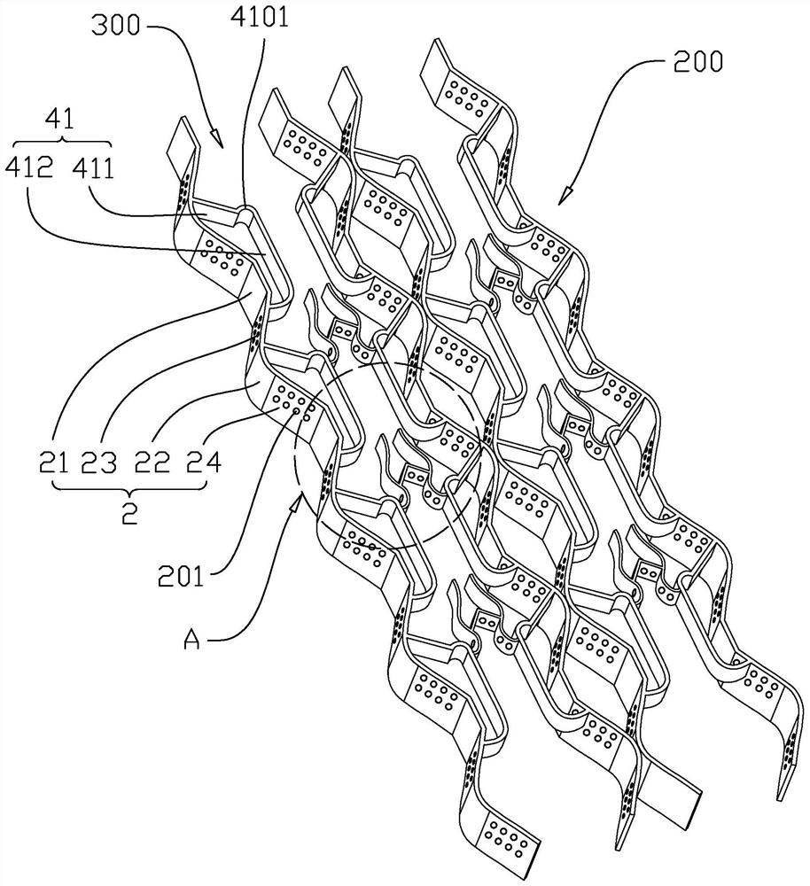 Side slope protection drainage structure of asphalt road and construction method thereof