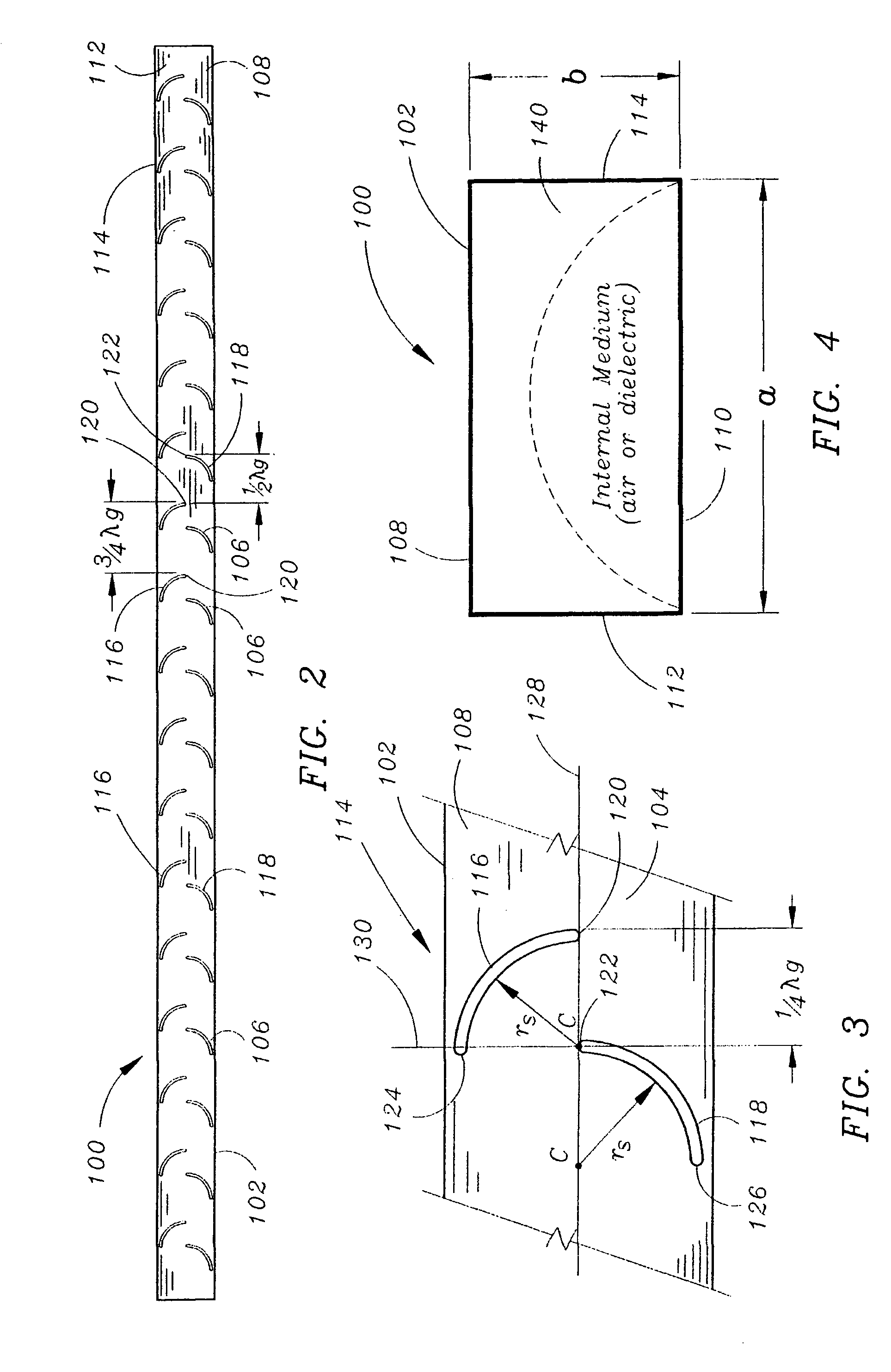 Waveguide crescent slot array for low-loss, low-profile dual-polarization antenna