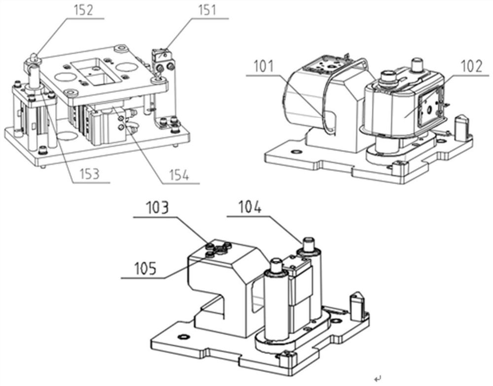 Metering instrument upper shell assembly automatic assembling technology and implementation method thereof