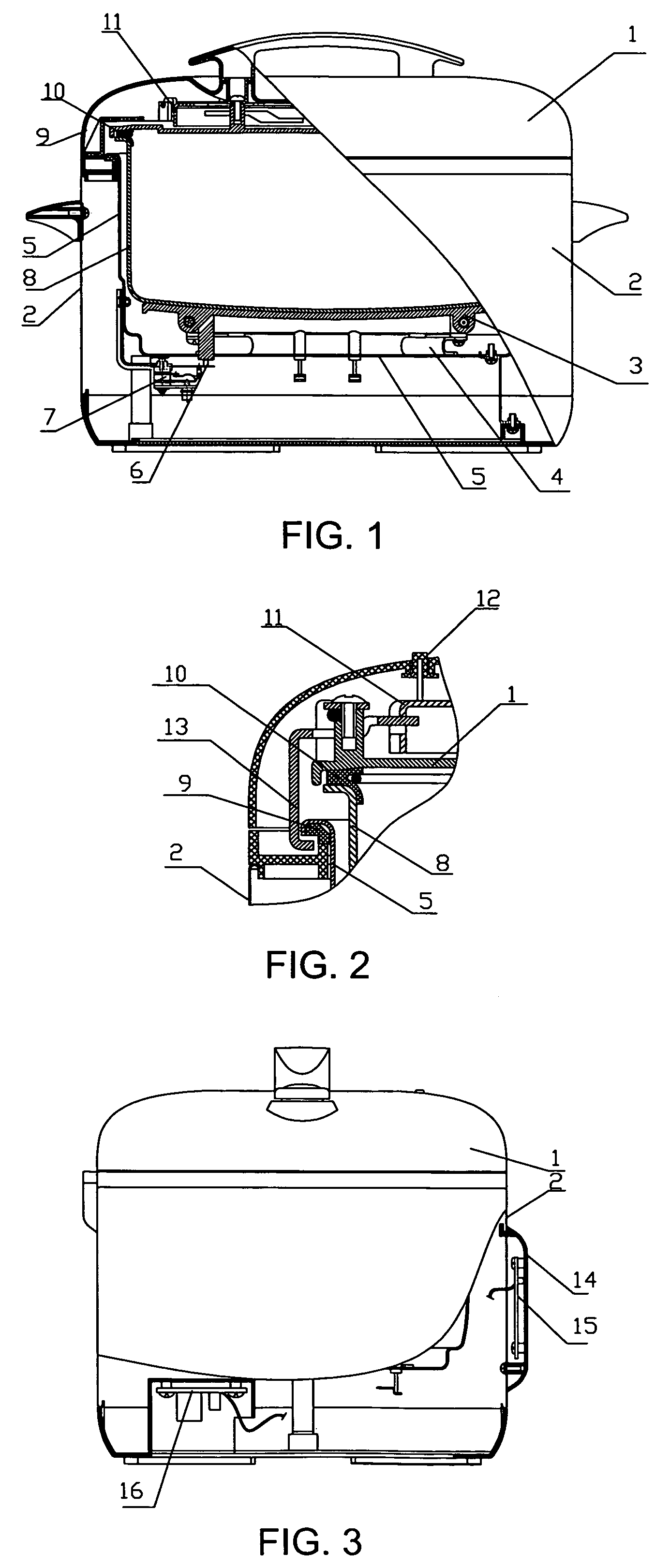 Multifunction and safe electric pressure cooker