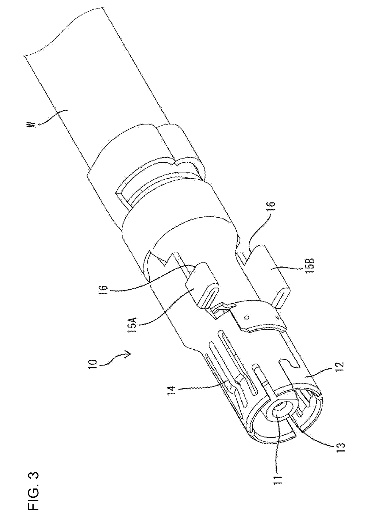 Connector housing and connector